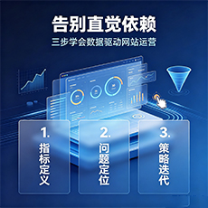 株洲建站-告别直觉依赖：三步学会数据驱动网站运营
