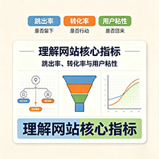 株洲建站-理解网站核心指标:跳出率、转化率与用户粘性