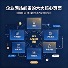 株洲建站-企业网站必备的六大核心页面